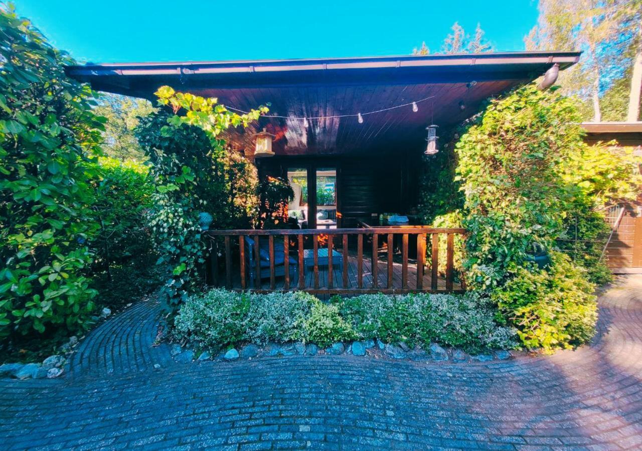 "De Jungle" Chalet Met Veranda Op Ijsselheide Hattemerbroek Veluwe Exterior photo